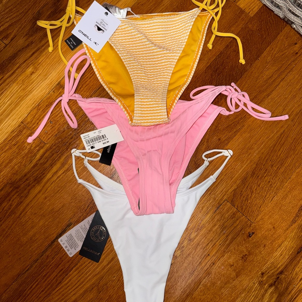 O'Neill Kids One Piece - Pink, Yellow, and White